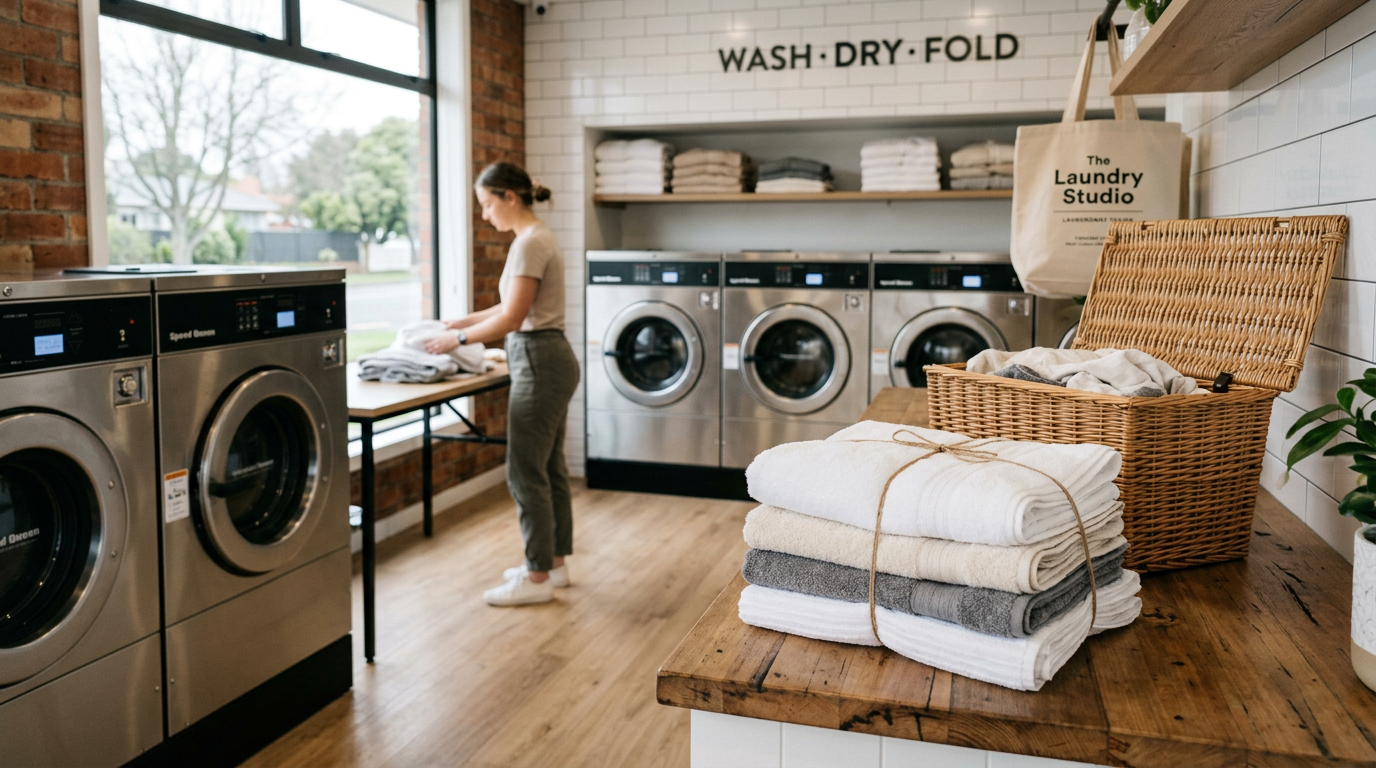 Wash Dry and Fold Service near Claudelands | The Laundry Studio